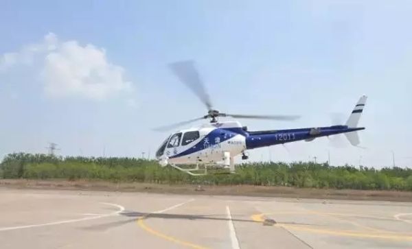 十三届全运会8月27日开幕 AC311直升机护航
